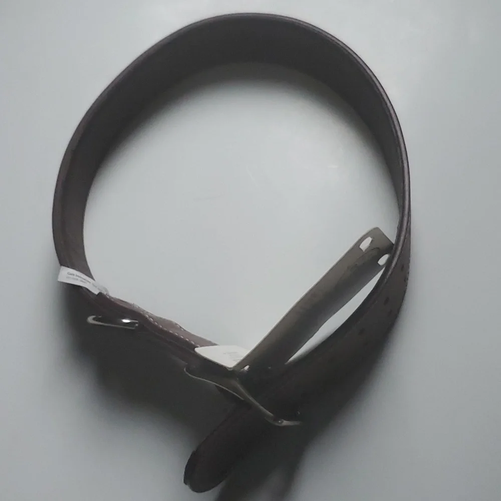 Bond & Co. Brown Genuine Leather Collar for Big Dogs, XX-Large/3X-Large
